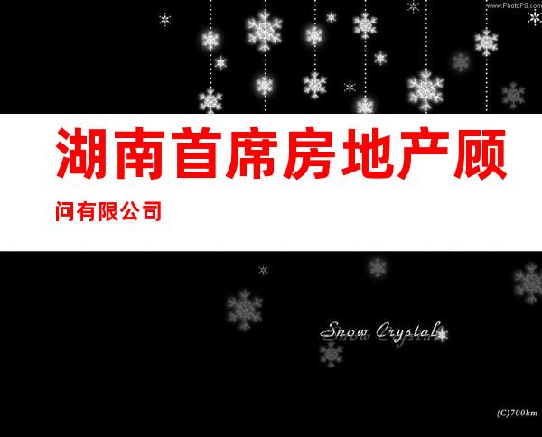 湖南首席房地产顾问有限公司