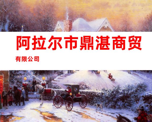 阿拉尔市鼎湛商贸有限公司